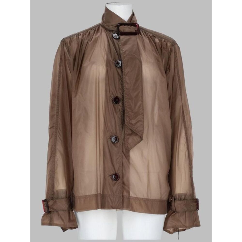 Saint Laurent Women Saint Laurent Women Blusa In Nylon Con Collo Lavallière